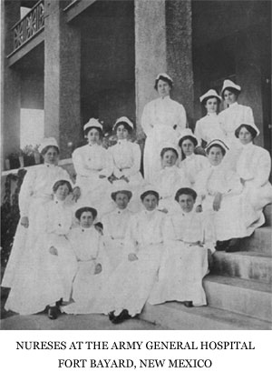 The Nurses at the Army General Hospital, Fort Bayard, New Mexico